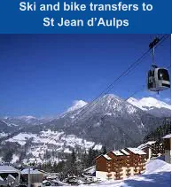 Ski and bike transfers to  St Jean d’Aulps